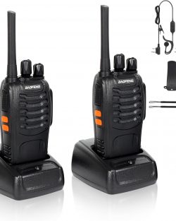 Talkie-walkie RKK PMR446 Rechargeable + longue portée