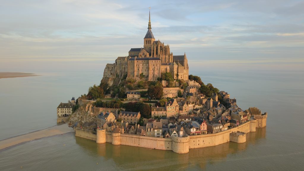 Mont Saint-Michel (Manche, Normandie,France )