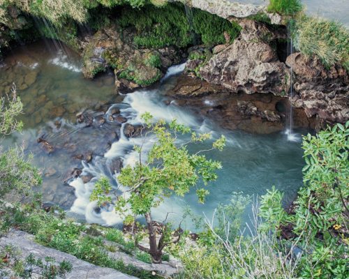 cascade de l'éventail