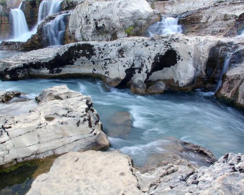 Cascades du Sautadet (Gard, Occitanie,France )