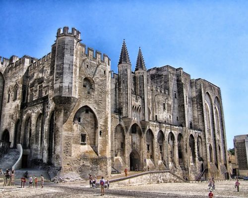 Palais des Papes (Vaucluse, Provence-Alpes-Côte d'Azur,France )