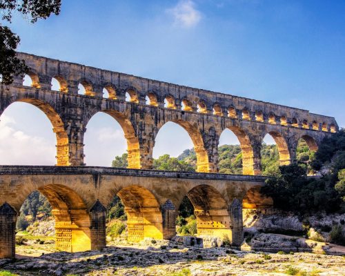 Pont du Gard (Gard, Occitanie,France )