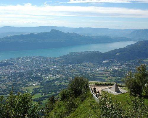 Lac du Bourget (Savoie, Auvergne-Rhône-Alpes,France )