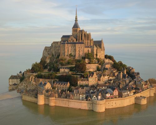Mont Saint-Michel (Manche, Normandie,France )